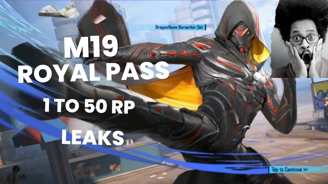 MONTH 19 ROYAL  PASS // 1TO 50 RP //  M19 ROYAL PASS LEAKS ( M19 ROYAL PASS REWARDS PUBG MOBILE/BGMI