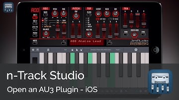 Open an AU3 plugin | n-Track Studio iOS Tutorial Series (Intermediate)