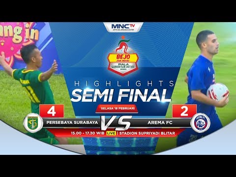 HIGHLIGHTS PERSEBAYA VS AREMA FC (FT: 4-2) - Bejo Jahe Merah Piala Gubernur Jatim 2020