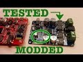 Tested and modified the TDA7492P Bluetooth Amplifier module