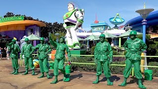 Toy Story Land Green Army Patrol Boot Camp Show at Disney's Hollywood Studios, Walt Disney World
