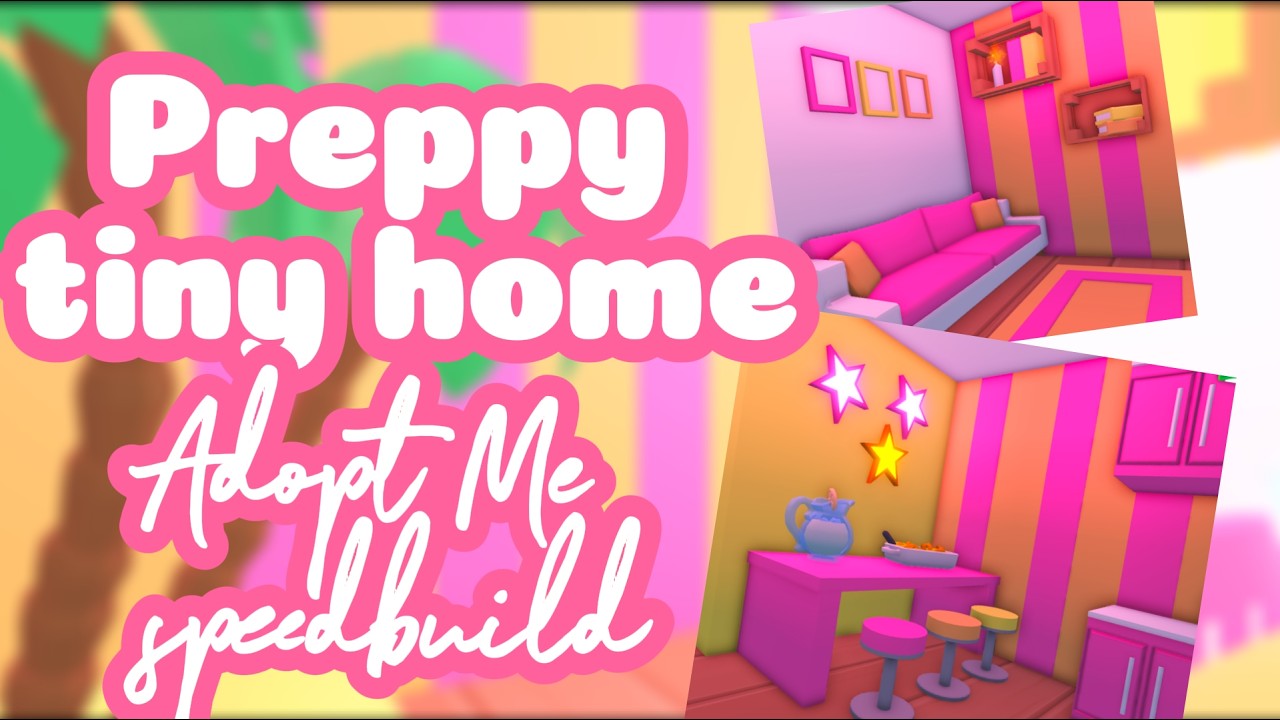 Preppy Tiny Home Adopt Me Speedbuild! #adoptmeroblox #adoptme #adoptmebuild #adoptmespeedbuild ...