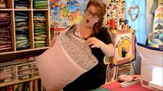 EPISODE 30  Pillowcase with inner flap AND French seams!  Well worth watching!