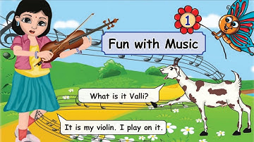 Samacheer book/Grade 2/English term 2 /Unit :1 FUN WITH MUSIC