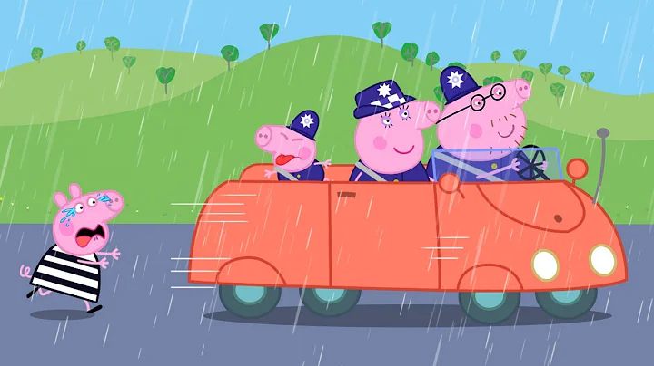 George Police don't abandon Peppa! Peppa Is Not A Thief - Peppa Funny Animation
