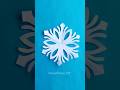 How To Make Easy And Beautiful Snowflakes Papercrafts Part106