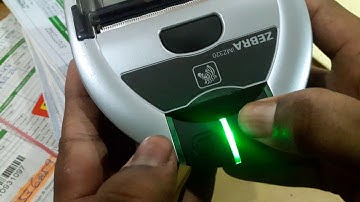 How To take configuration Page ZebraMZ320  Bluetooth Printer