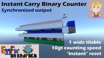 Bedrock: Instant Carry Binary Counter - 10gt