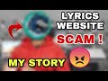 My story lyrics website adsense approval and traffic  web  scam  blogger beast