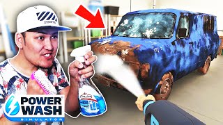 ҚАТТЫ КІР БОЛҒАН КӨЛІГІМДІ ЖУДЫМ! PowerWash Simulator