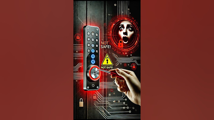 This Door Lock Can Be Opened in 5 Seconds! 🚨 (Shocking Truth)