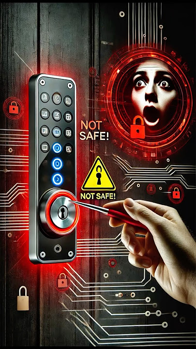 This Door Lock Can Be Opened in 5 Seconds! 🚨 (Shocking Truth) #shorts