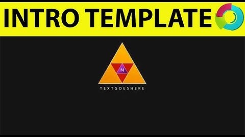 FREE 2D Intro Template After Effects CS6 2D Intro Template - FreeFlow #4(NO PLUGINS REQUIRED)