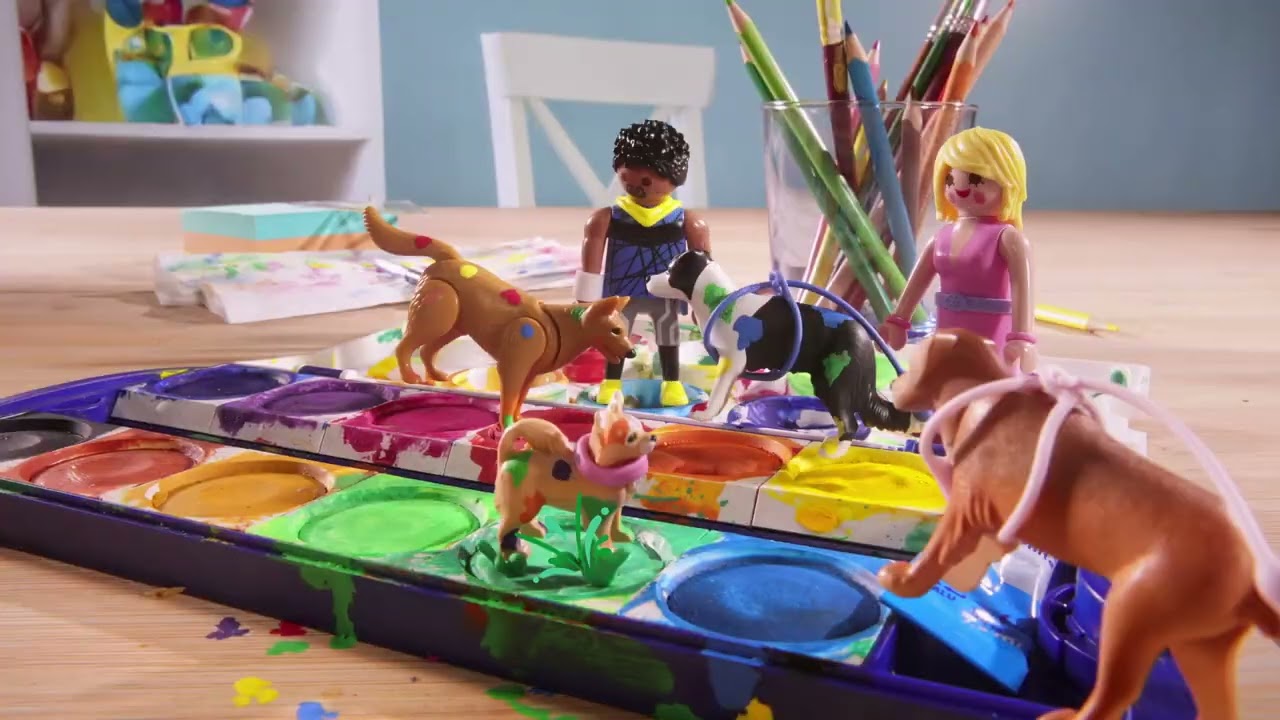 video Playmobil 71950 – Animal Bathtime