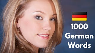 1000 German Words For Beginners ⭐⭐⭐⭐⭐