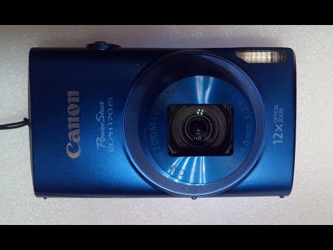 Canon PowerShot ELPH 170 IS  -digital camera- (unboxing & review)
