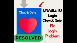 Fix Chat & Date App Login Problem | Unable to Login Chat & Date App (Android) #techsupport #appfix screenshot 4
