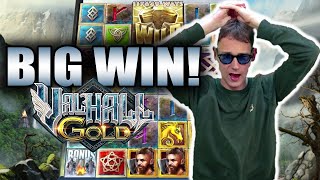 🔥CASINODADDY'S BIG WIN ON VALHALLA GOLD (ELK Studios) SLOT 🔥