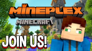 Minecraft Mineplex Skywars PvP, Arcade Games, Survival Games, and More! Join Us! (Day 14)