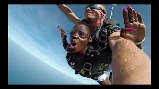 MadamBoss SkyDives to SoundCheck in Diani Beach Festival