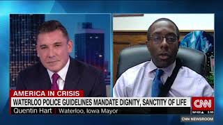 Waterloo Mayor Quentin Hart discusses George Floyd's death and the city's peaceful protests on CNN