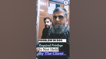 A required privilege is not held by the client ||FIX Date and Time ERROR in Local User in CMD #saci