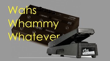 Using an expression pedal with a Line 6 HX Effects