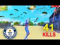 Unbelievable world record 41 kills nadiya ff  solo vs squad unstoppable gameplay  must watch