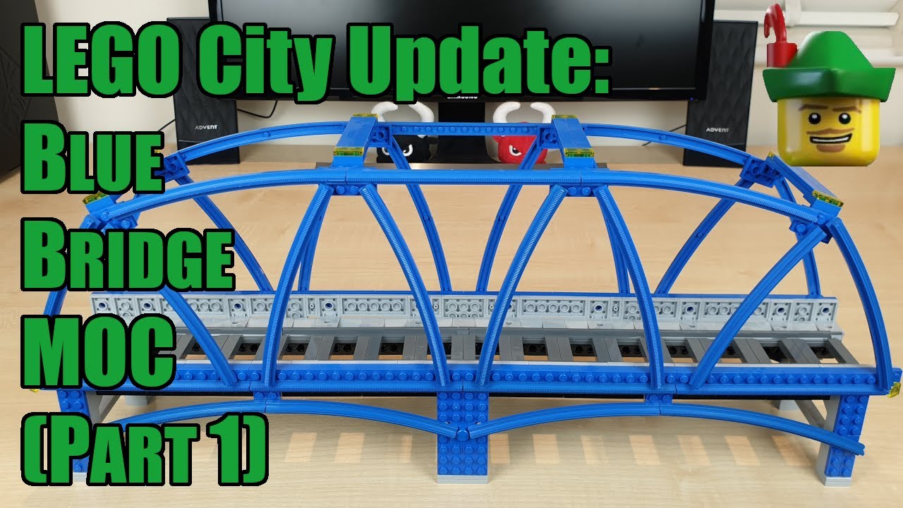 Dicteren klein scheidsrechter LEGO City Update - Blue Bridge MOC Part 1 - Build 🌉🏹 - YouTube