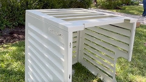 Airdeko Central AC Cover Installation Video