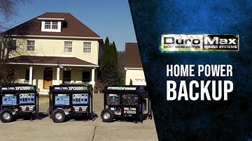 The Best Home Power Backup Solution - DuroMax Power Generators