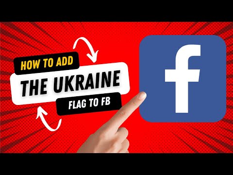 How to Add Ukraine Flag to Facebook Profile - YouTube