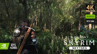 Skyrim NG 2023 | Realistic Forest Showcase | Ultra Graphics | Modlist [4K60]
