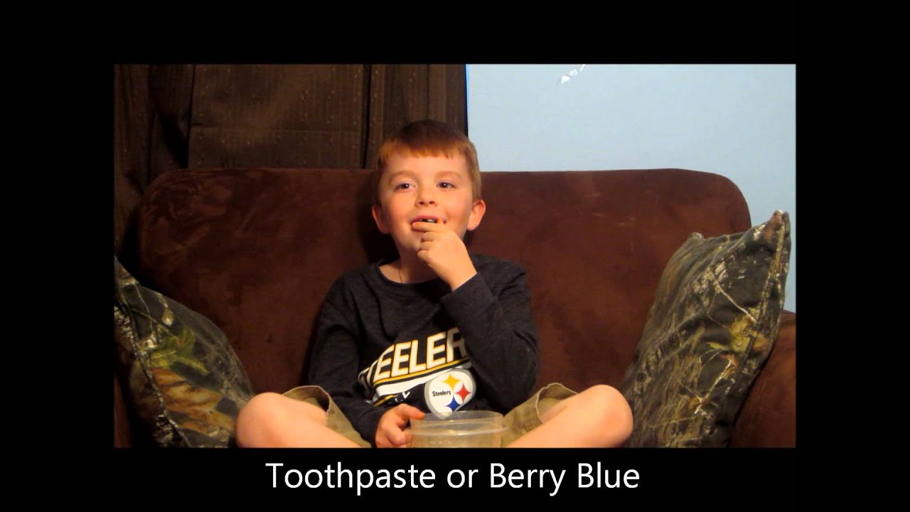 Kid does Jelly Bean Challenge EPIC FAIL! YouTube