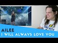 Voice Teacher Reacts to Ailee - I Will Always Love You 불후의 명곡2.20140412