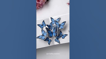 Diy Popup butterfly card idea 🦋✨