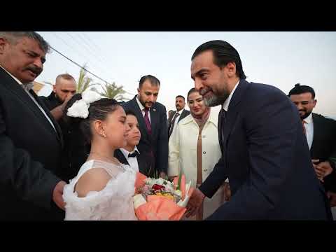 رئيس حزب تقدم يحضر تجم عا لمرش ح الحزب عز الدين الجبوري في الرضوانية