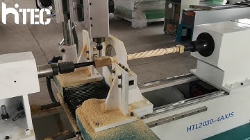 what a 4axis cnc wood lathe can do?