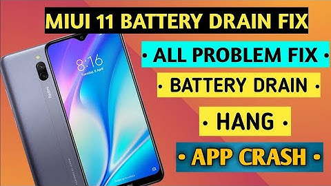 HOW TO FIX MIUI 11 HEATING ISSUE | MIUI 11 FAST BATTERY DRAIN PROBLEM | FIX PHONE LAGGING & HANGING