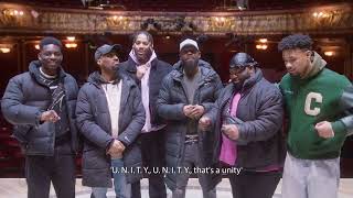 For Black Boys... In the West End | UNITY
U.N.I.T.Y... thats a unity🎵
The Olivier nominated cast of #ForBlackBoys on how it feels to come back together as a group to perform on a West End stage.
Mark Akintimehin, Emmanuel Akwafo, Nnabiko Ejimofor, Darragh Hand, Aruna Jalloh and Kaine Lawrence.
Catch Ryan Calais Camerons critically acclaimed ★★★★★ play from 25 March.
Get your tickets: https://t.co/qyKM79ID8H
The Royal Court Theatre is the writers’ theatre. It is the leading force in world theatre for energetically cultivating writers – undiscovered, emerging and established. The Royal Court is located in London, UK.
Follow us on Twitter: bit.ly/RCTtwitter
Follow us on Instagram: bit.ly/RCTinsta
Subscribe to our YouTube channel: bit.ly/RCTsubscribe For Black Boys... In the West End | UNITY