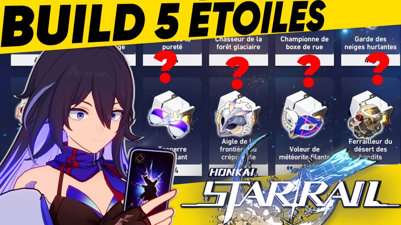 COMMENT BUILD TES 5 ETOILES ! GUIDE SET, MAIN STAT ET SUBSTAT ! HONKAI