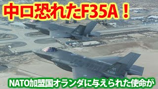 F35A戦闘機本格導入中のオランダ空軍本気モード！NATO加盟国にはニュークリアシェアリングとは？オランダ空軍は初期作能力獲得・・・