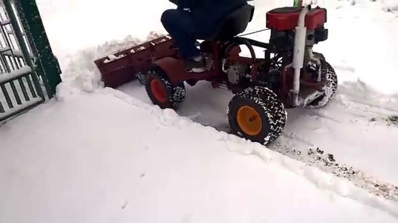 Sam+Hydraulik Akcja zima 2015 sam 4x4 Hydraulik odśnieżanie [pierwsze 30s nie ...