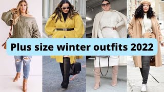 Winter outfit ideas for chubby girls
