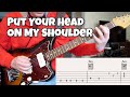 Put Your Head On My Shoulder Guitar Cover (Paul Anka)