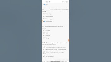 AKTU PRUTOR QUIZ 10 ANSWER KEY(KMC102) SUBJECT-EMERGING TECHNOLOGY FOR ENGINEERING FIRST YEAR STU