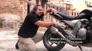 KAWASAKI Z750S 2005-07 . KOKKINA FEGARIA TEST KAWASAKI Z750S 2005-07 . KOKKINA FEGARIA TEST
