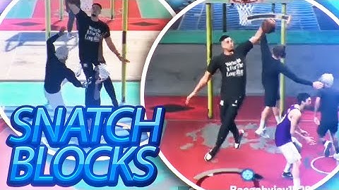 NBA 2K21 HOW TO GET A SNATCH BLOCK EVERY PLAY + BEST DEFENSIVE BADGES + BEST DEFENSE FOR BLOCKS!
