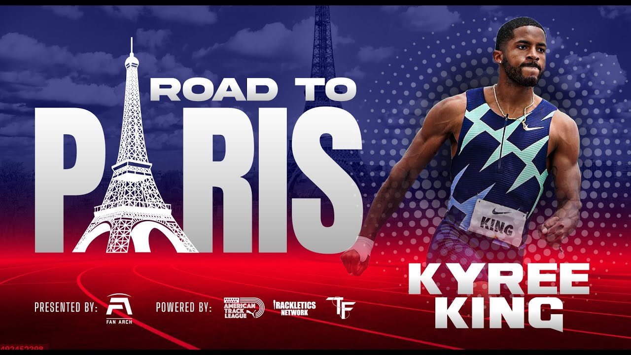 Kyree King: Sprinting to Glory at the Paris 2024 Olympics - YouTube