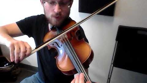 Video Lesson:  Violin Exercise for Triplets and Eighth Notes